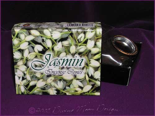 Box of Kamini Aromatics INCENSE CONES - JASMIN Box of Kamini Aromatics INCENSE CONES - JASMIN