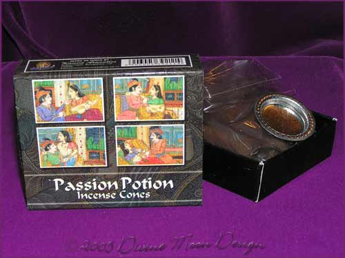 Box of Kamini Aromatics INCENSE CONES - PASSION POTION Box of Kamini Aromatics INCENSE CONES - PASSION POTION