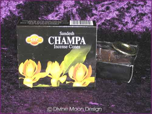Box of Sandesh INCENSE CONES - CHAMPA Box of Sandesh INCENSE CONES - CHAMPA