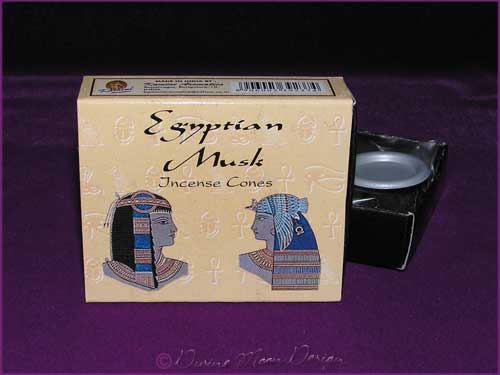 Box of Kamini Aromatics INCENSE CONES - EGYPTIAN MUSK Box of Kamini Aromatics INCENSE CONES - EGYPTIAN MUSK