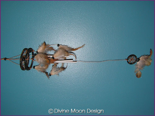 DREAM CATCHER WIND CHIME - Black DREAM CATCHER WIND CHIME - Black