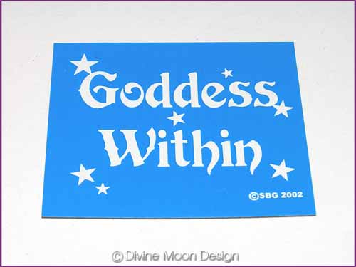 FRIDGE MAGNET Oz Made 13B) BLUE - Goddess Within FRIDGE MAGNET Oz Made 13B) BLUE - Goddess Within