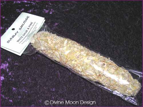 Smudge Stick - Large WHITE SAGE & PINE Natural OZ grown Smudge Stick - Large WHITE SAGE & PINE Natural OZ grown
