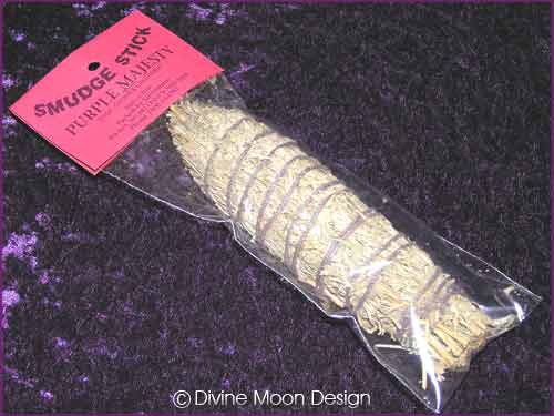Smudge Stick - Med PURPLE MAJESTY Smudge Stick - Med PURPLE MAJESTY