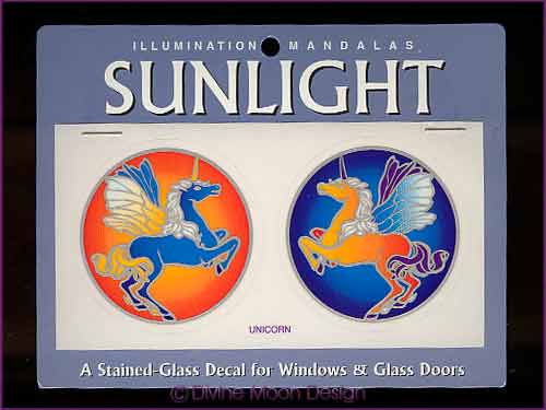 SUNLIGHT Glass Decal / Sticker for Windows - UNICORN SUNLIGHT Glass Decal / Sticker for Windows - UNICORN