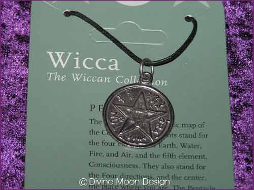WICCA Jewellery Pendant Q) Pentacle 3 WICCA Jewellery Pendant Q) Pentacle 3
